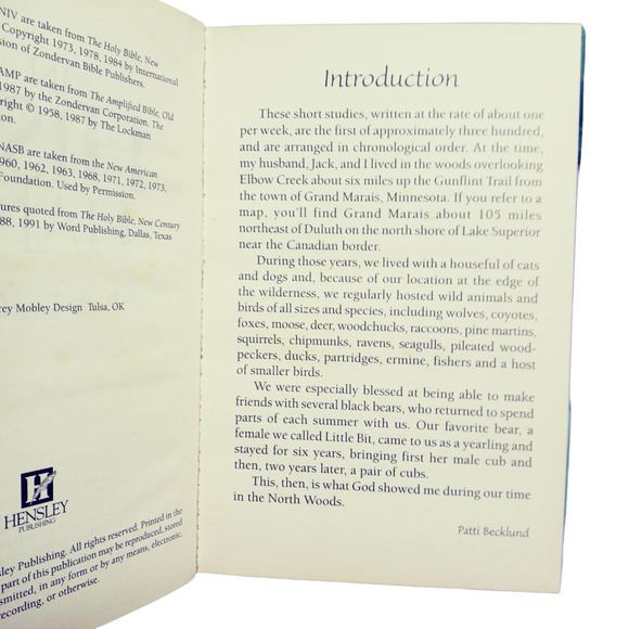 📖 In His Hand Journal | Patti Becklund | Faith & Reflection ✨RARE Hard-to-Find - Picture 5 of 9